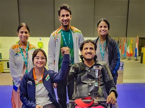 Para Shooting World Cup 2022 India Rubina Francis Manish Narwal Wins Gold Defeating China P 6