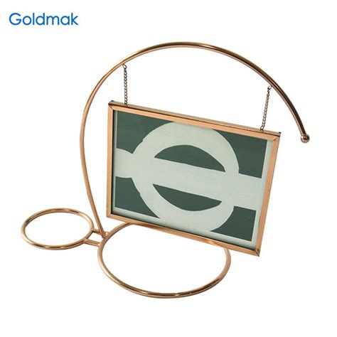 Goldmak Metal Display Shelf Wire Rack Restaurant Coffee Shop Menu