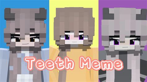 Teeth Meme Minecraft Animation Template Prisma D By Gamerjeniusm