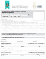 PDF FORMATO DE SOLICITUD ACCESO RECTIFICACIÓN FORMATO DE SOLICITUD