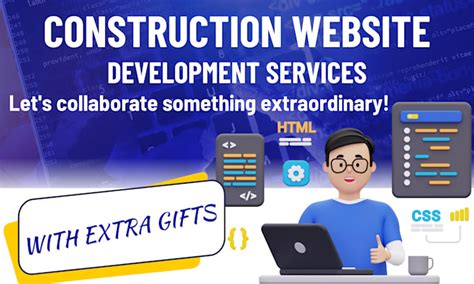 create cool construction website  burakbudak fiverr