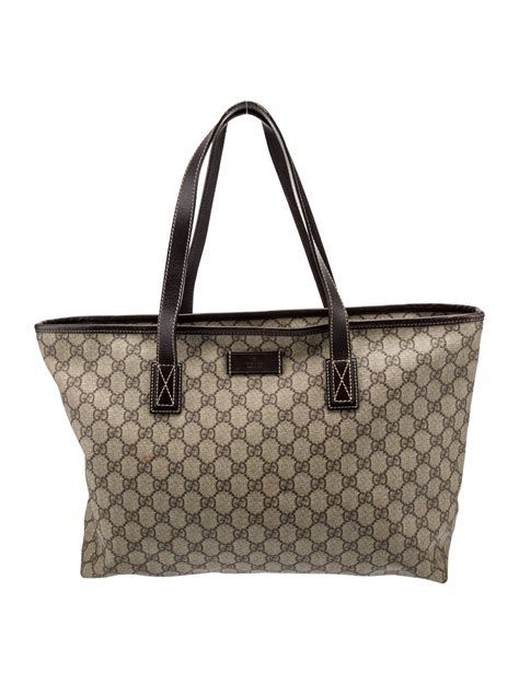 Gucci GG Supreme Medium Joy Tote Brown Totes Handbags GUC1567963