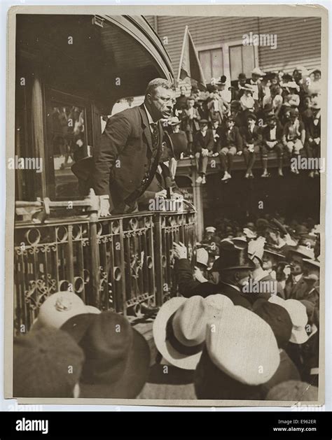 Theodore roosevelt speech hi-res stock photography and images - Alamy