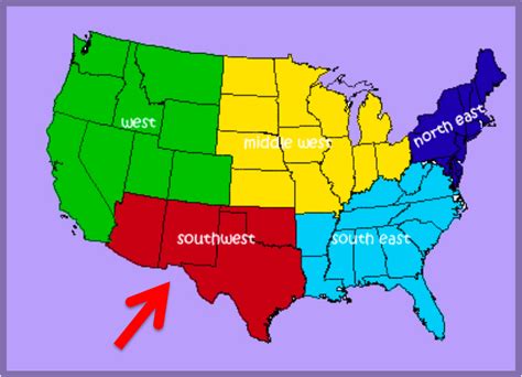 South West Region Capitals