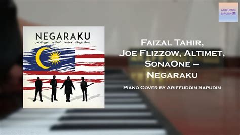 Faizal Tahir, Joe Flizzow, Altimet & SonaOne - Negaraku (Simple Piano ...