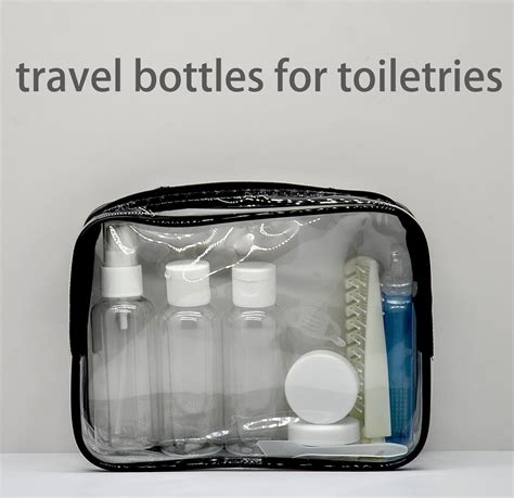 Travel Bottle Set Bottles Toiletries Liquid Containers For Cosmetic