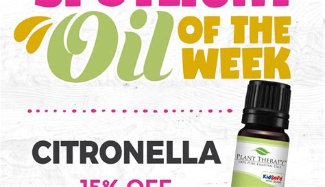 Citronella Essential Oil Spotlight Of The Week Plant Therapy