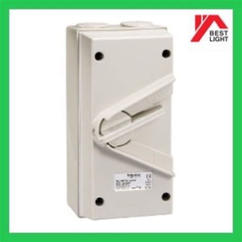 Schneider Kavacha A A A Pole Isolator Switch Ip V Wht