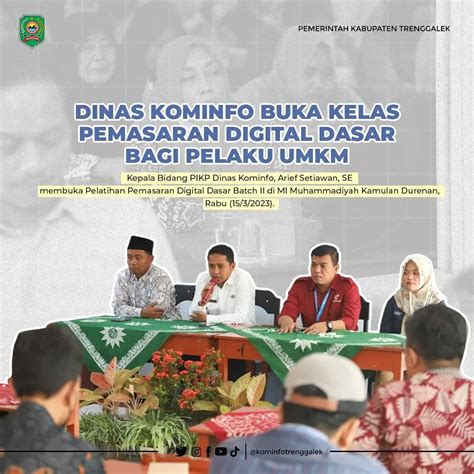 Dinas Komunikasi Dan Informatika Kabupaten Trenggalek Buka Kelas