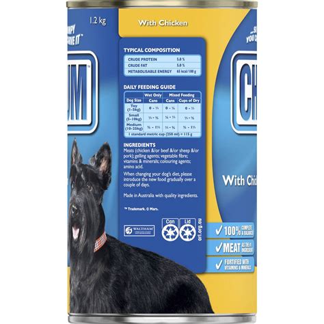 Chum Dog Food Chicken 12kg Woolworths