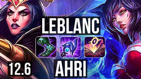 Leblanc Vs Ahri Mid Defeat Rank 3 Leblanc 8 Solo Kills 2 1m