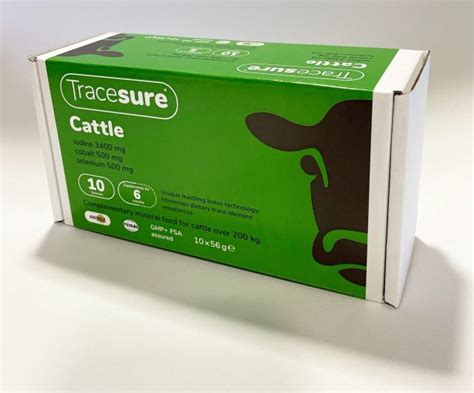 Tracesure Cattle With Iodine 10 Pack Cattle Supplement Mole Avon