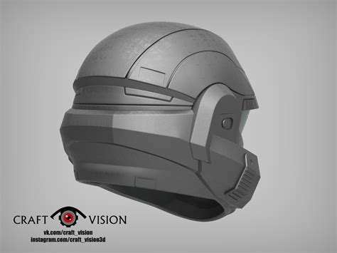 STL file Halo ODST Helmet 😇 ・3D printing model to download・Cults