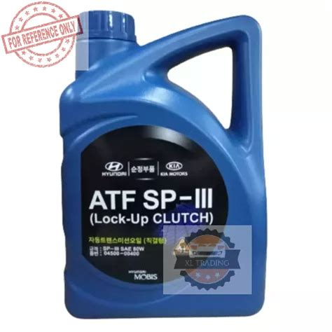 Kia Hyundai Atf Sp Iii Sp Auto Transmision Fluid Automatic Gear Oil