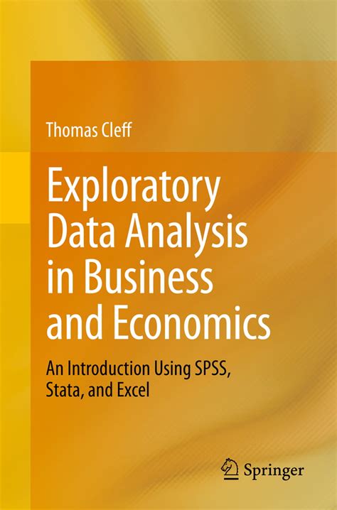 Exploratory Data Analysis In Business And Economics Ebook By Thomas