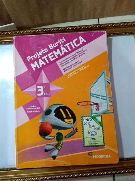 Projeto Buriti Matemática 3º Ano Livro Moderna Usado 38406850 enjoei