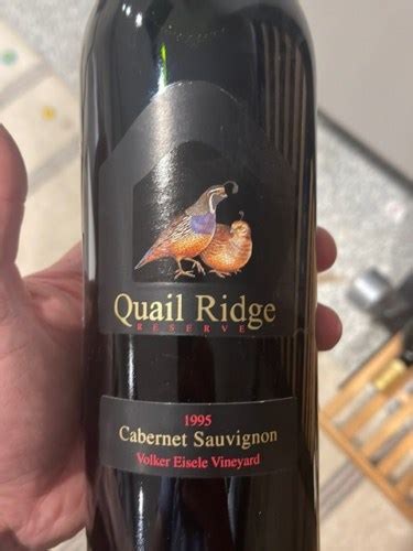 Quail Ridge Volker Eisele Vineyard Reserve Cabernet Sauvignon