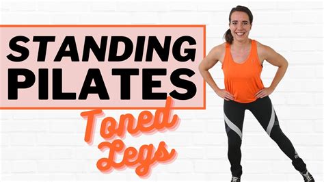 30 Minute Standing Pilates Workout With Optional Ankle Weights With