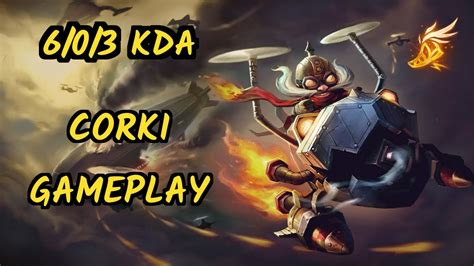 Vk Tockers Corki Vs Azir 603 Kda Mid Gameplay Br Ranked Diamond