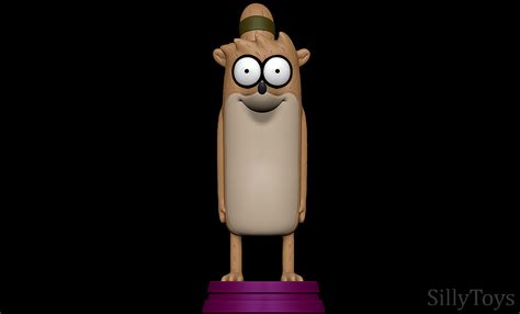 Archivo 3d Rigby Regular Show・idea De Impresión 3d Para Descargar・cults