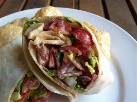 A Taste Of Home Cooking Blt Wraps