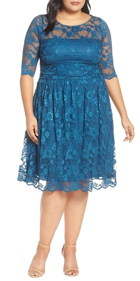 36 Plus Size Wedding Guest Dresses {with Sleeves} Alexa Webb