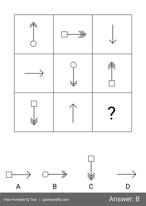 60 Free Printable Iq Test For Kids From 5 To 16 Years Old Part 2