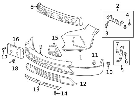 Black Front Lower Bumper Cover Chevrolet Blazer