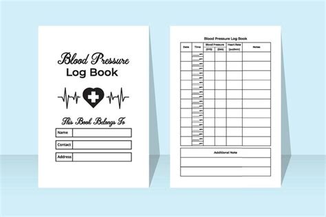 libro de registro de la presión arterial cuaderno médico rastreador