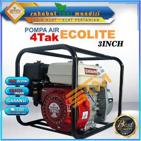 Jual Mesin Pompa Air 3 In ECOLITE 4 Tak Pompa Air 3inch Diskon Shopee