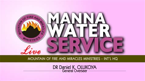 MFM Television HD Manna Water Service 07072021 YouTube