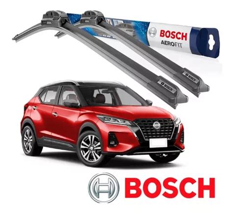 2 Palheta Vidro Frente Kicks 2022 Original Bosch Aerofit Parcelamento