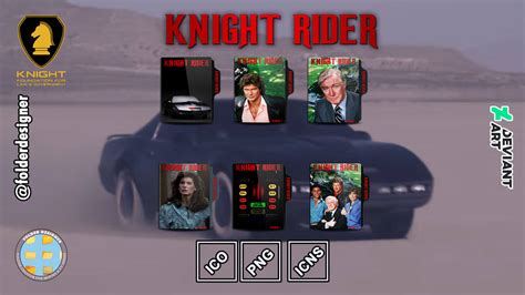 Knight Rider V1 1982 1986 Folder Icons By Folderdesigner On Deviantart