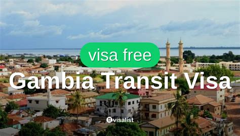 Gambia Visado De Tr Nsito Para Kiribati Los Ciudadanos Visa List