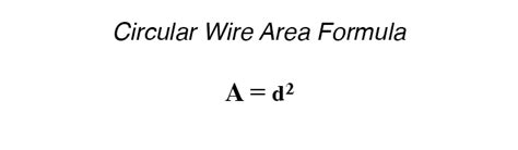 Cross Sectional Area Wire Gage List