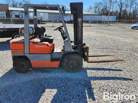 Toyota Fg Riding Forklift Bigiron Auctions