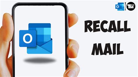 How To Recall Mail In Outlook Mobile App Youtube