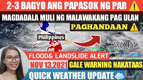 Bagyo Ang Papasok Ng Par Weather Update Today November Pag