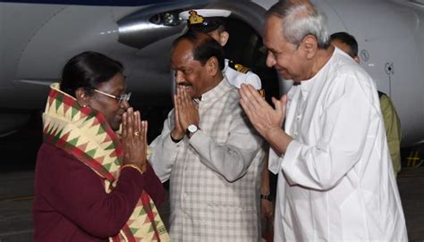 President Droupadi Murmu Arrives In Bhubaneswar On 2 Day Odisha Visit