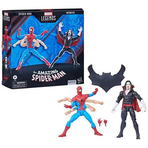 Marvel Legends Six Arm Spider Man Vs Morbius Pack Kapow Toys