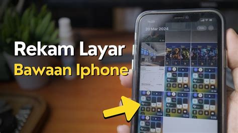 Cara Rekam Layar Di IPhone Aktifkan Fitur Rekam Layar IPhone YouTube