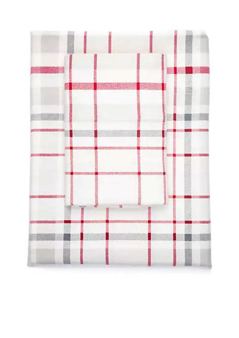 Modern Southern Home™ Plaid Flannel Cotton Sheet Set Belk