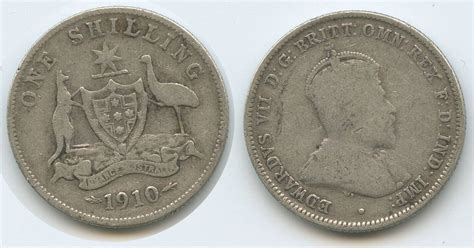 Australien One Shilling Silber Shilling H Edward Vii