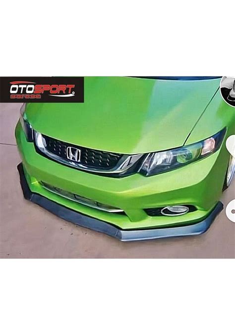 Honda Civic Fb N Tampon Alt Lip Fiberglass Boyas Z Fiyatlar Ve