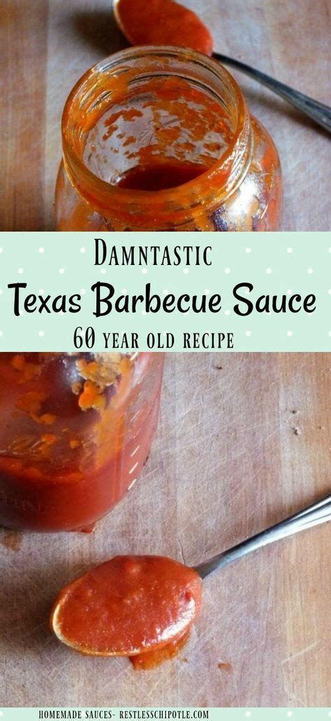 Damntastic Barbecue Sauce Recipe With Images Barbecue Sauce