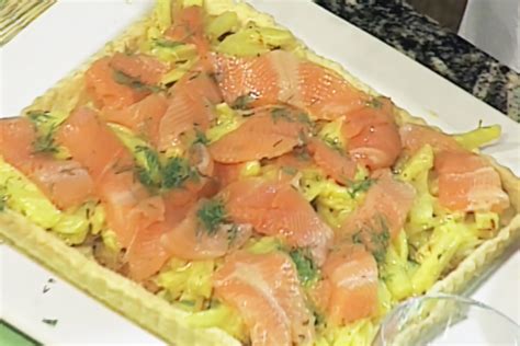 Tarte De Fenouil Et Truite Fumee El Gourmet