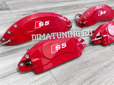 Накладки на суппорта Ауди алюминиевые. Audi Sport, S, S-line, RS ...