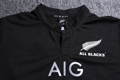 New Zealand All Blacks Long Sleeve Rugby Jersey Shirt 2015 2016 2017