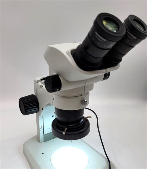 Olympus Stereo Microscope SZ61 with Stand and LED Ring Light | Microscope Marketplace