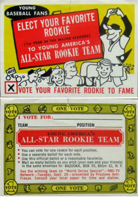 Number 5 Type Collection Comparing The Rookie Stars Of 1959 And 1960